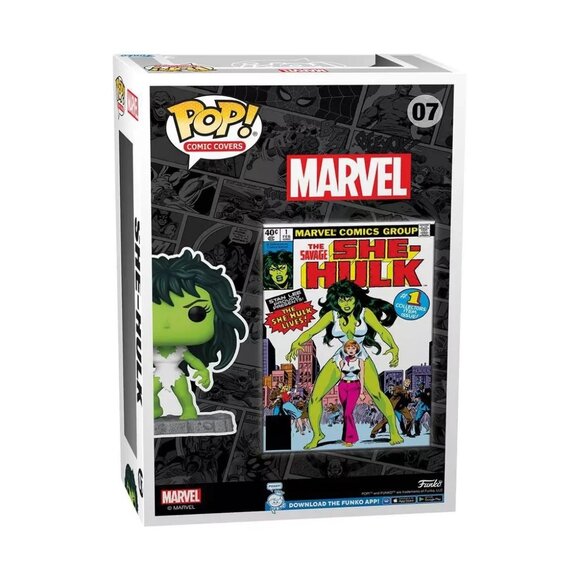 Funko POP! Comic Cover: Marvel - She-Hulk New With Box - Picture 2 of 4